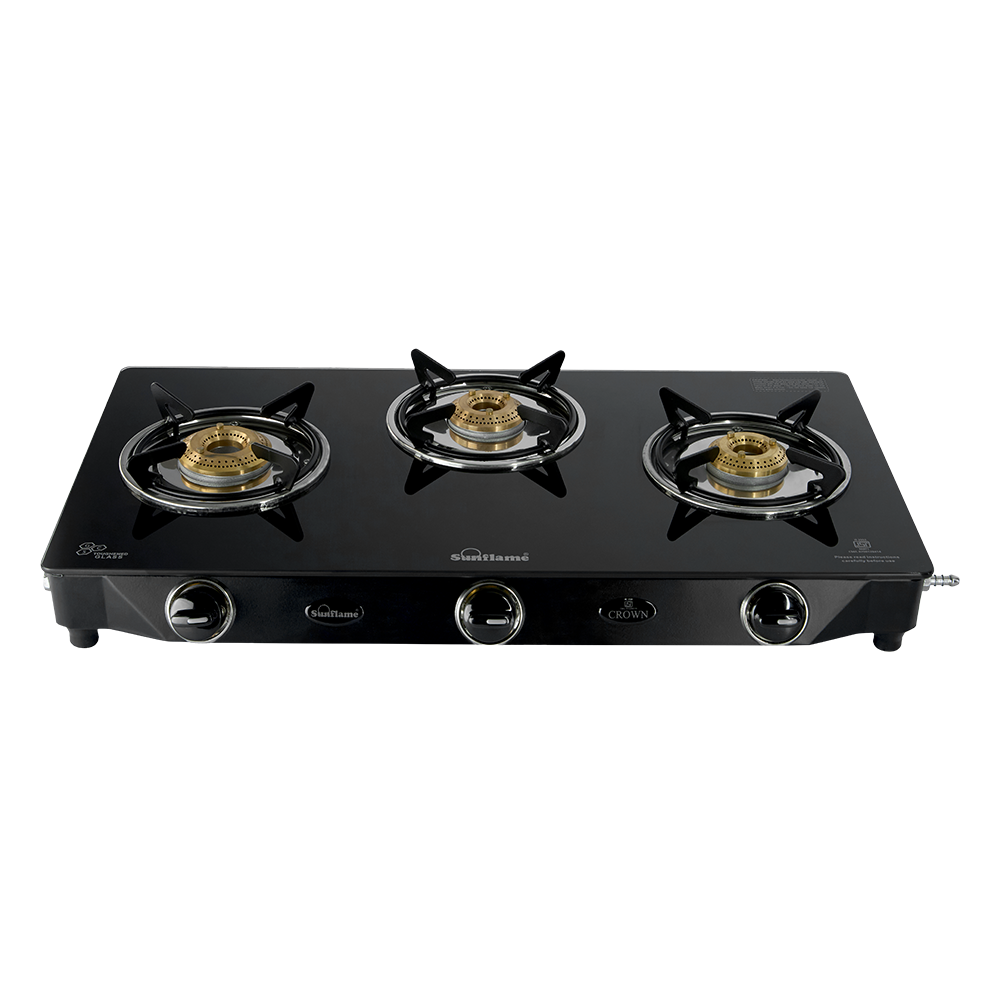 LPG STOVE GT 3B CROWN BK