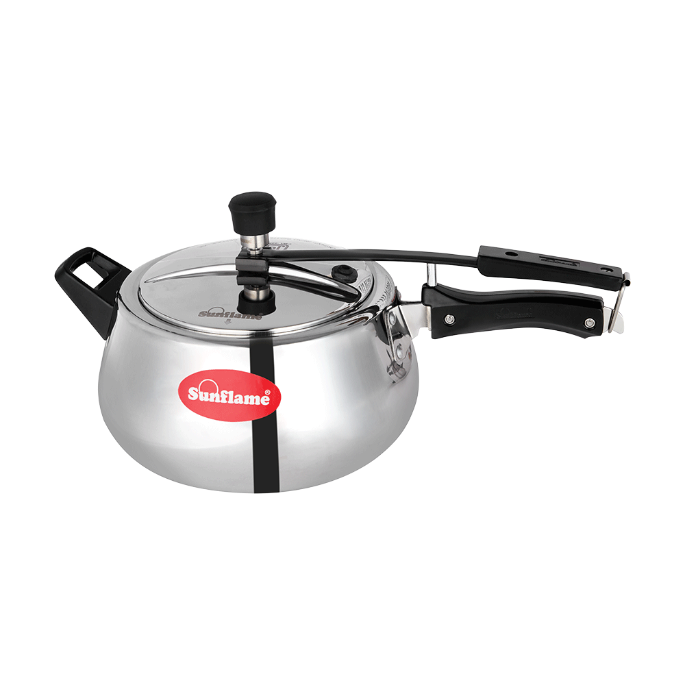 PRESSURE COOKER ORCHID 5L TRI-PLY BELLY