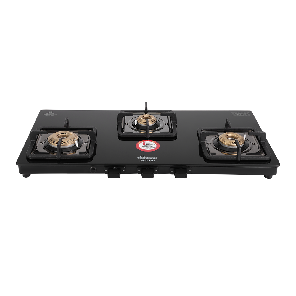 LPG STOVE GT 3B SOLITAIRE BK AI