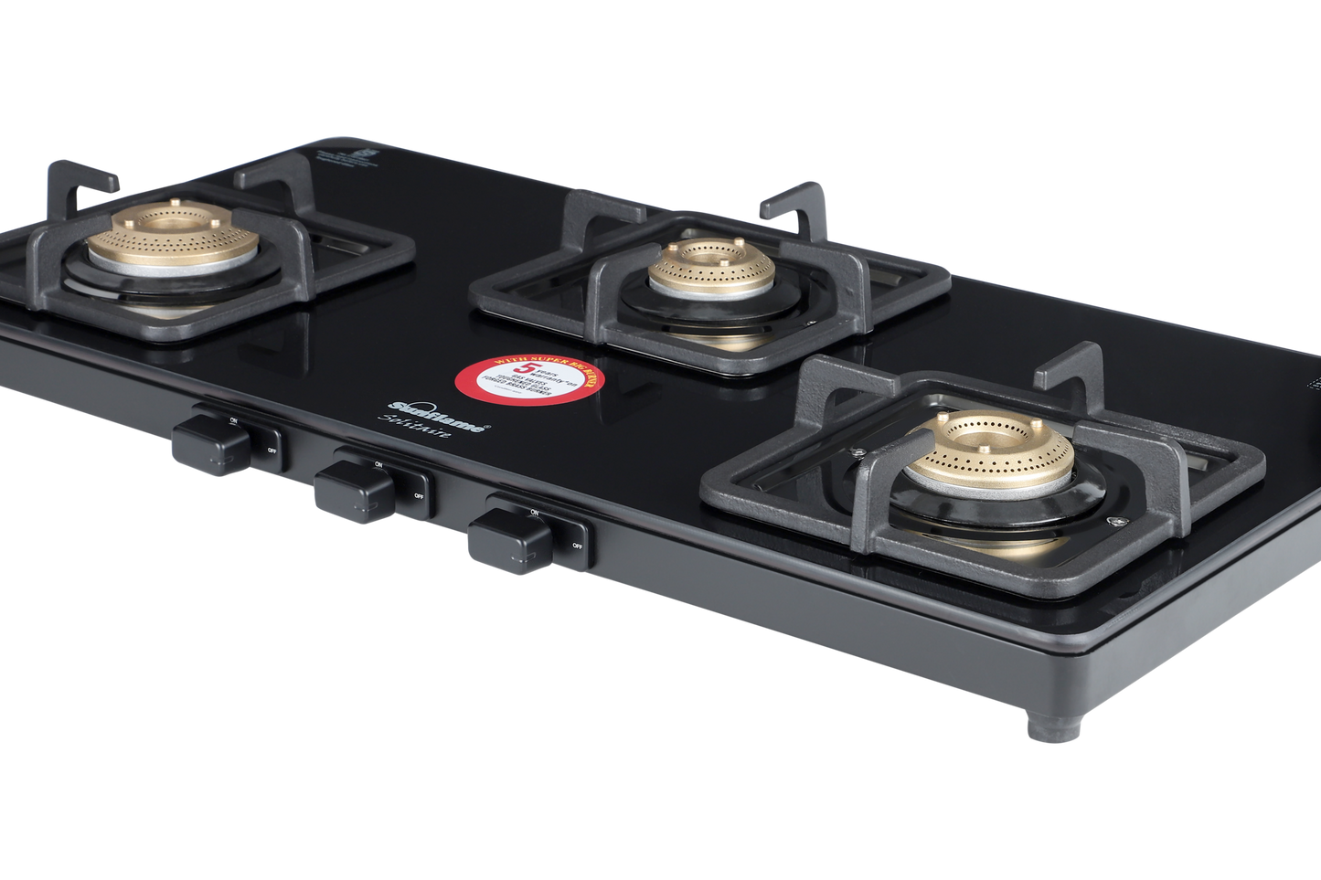 LPG STOVE GT 3B SOLITAIRE BK