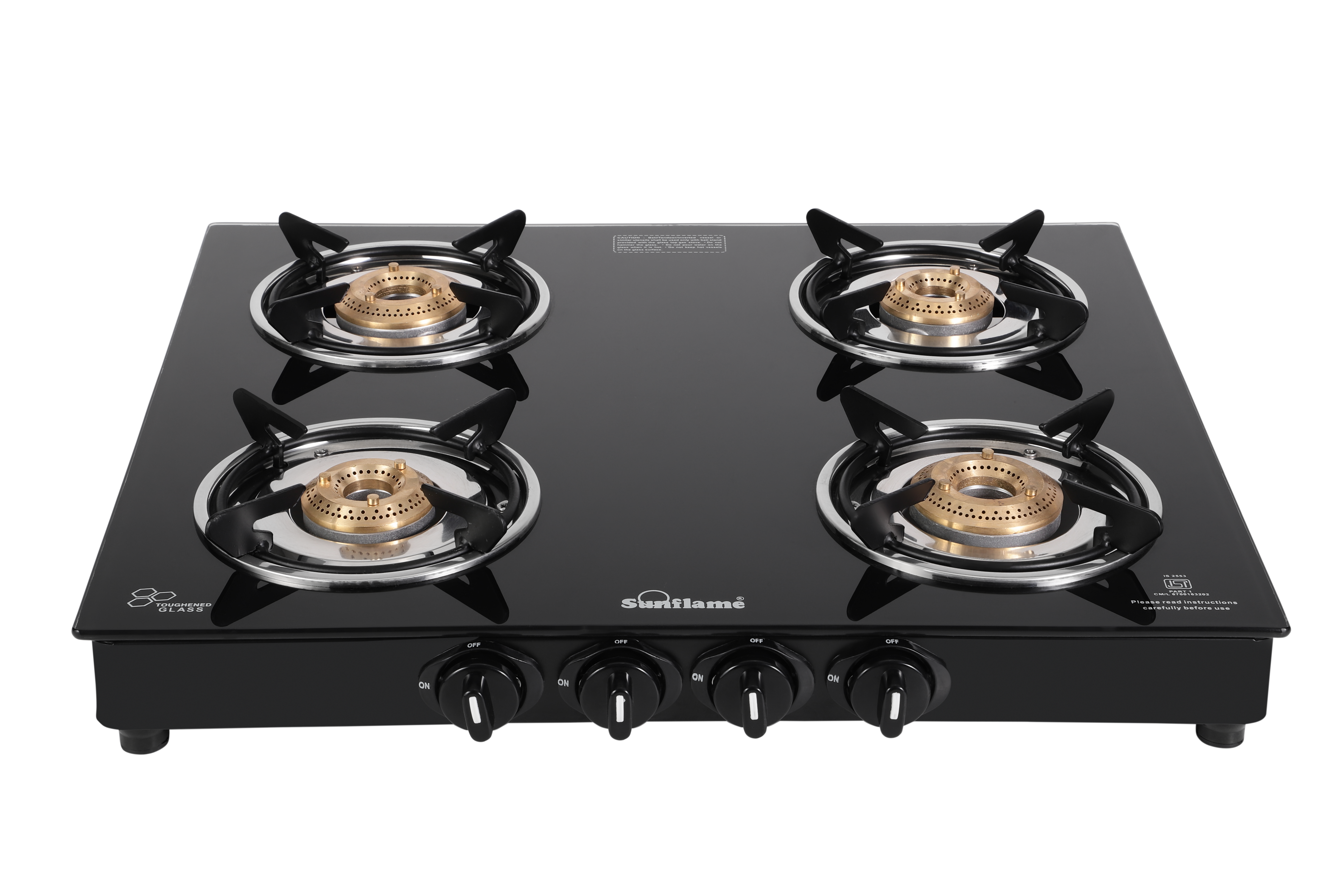 LPG STOVE GT 2B NAPLES BK — Sunflame