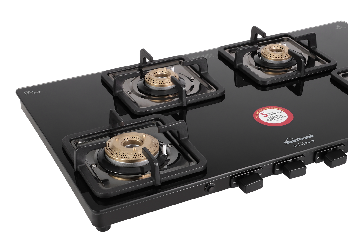 LPG STOVE GT 4B SOLITAIRE BK AI