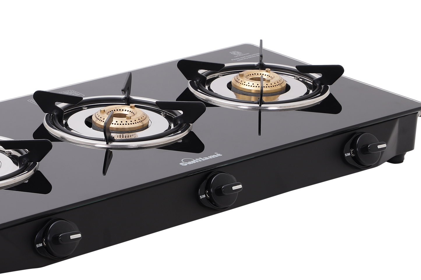 LPG STOVE GT 3B NAPLES BK