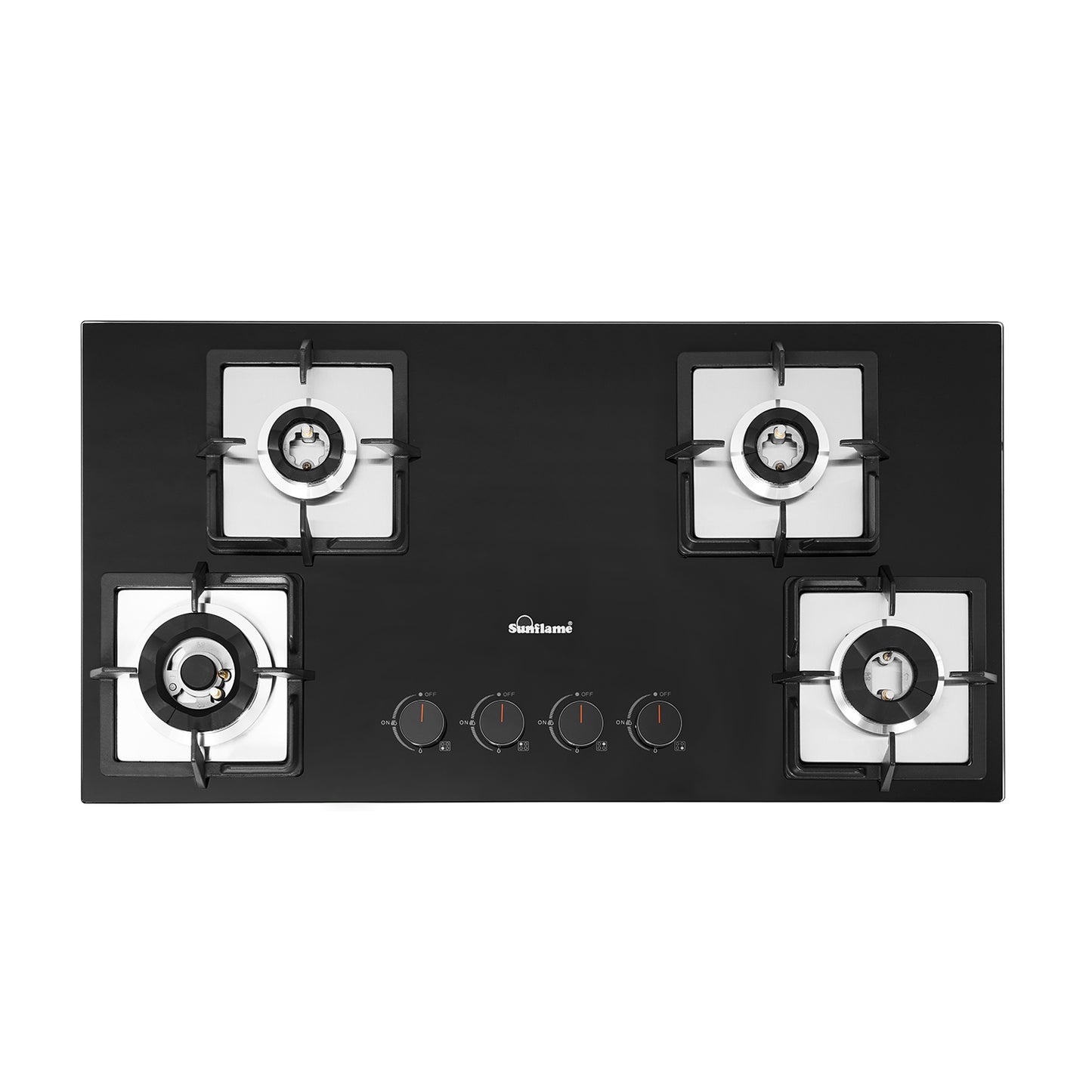 4 Burner Built-In & Countertop Flexi Hob 80 cm Wide |  Flame Failure Device