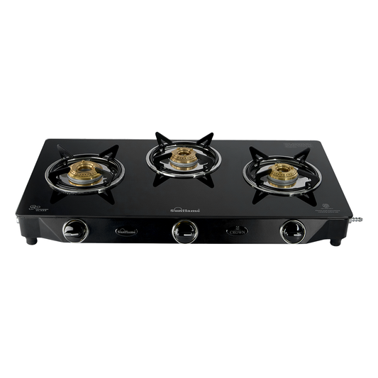 LPG STOVE GT 3B CROWN BK