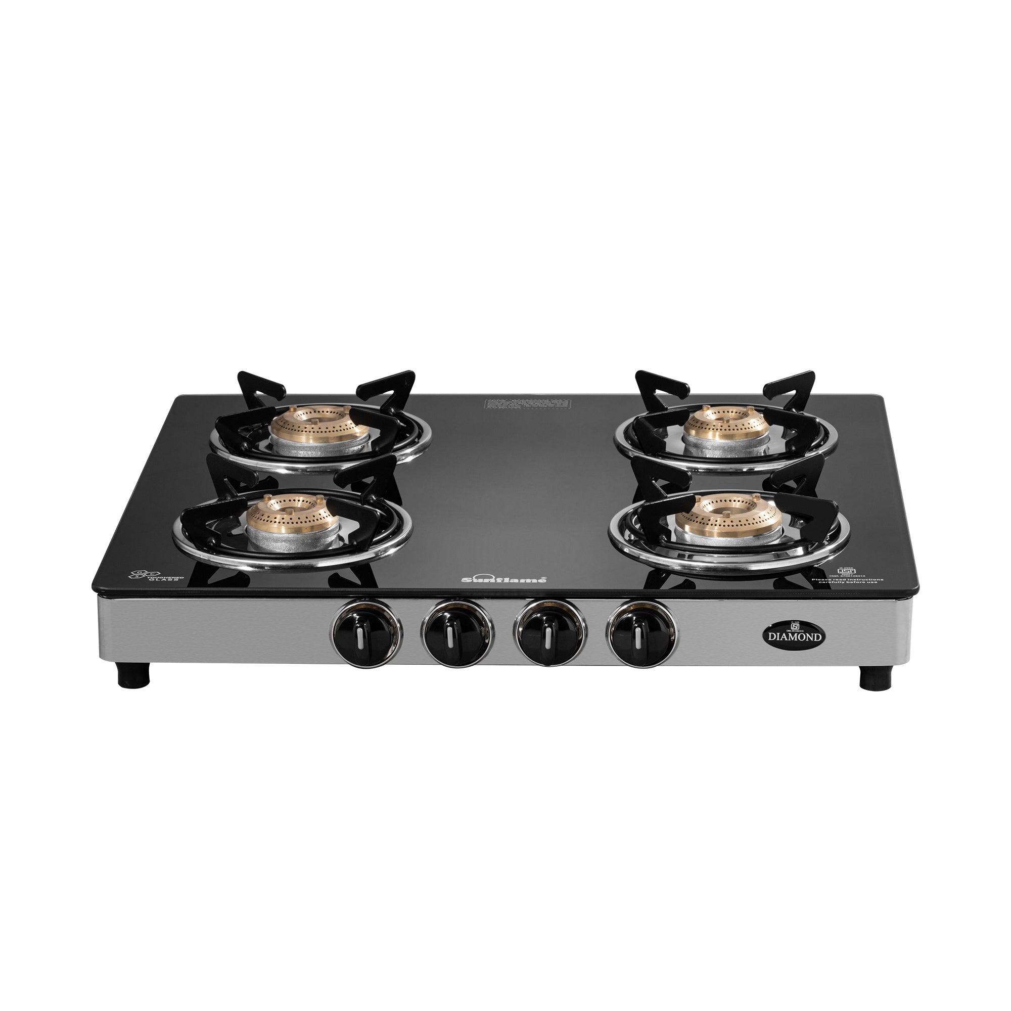 Sunflame G/S 4 BNR GAS Stove SSH 2MM