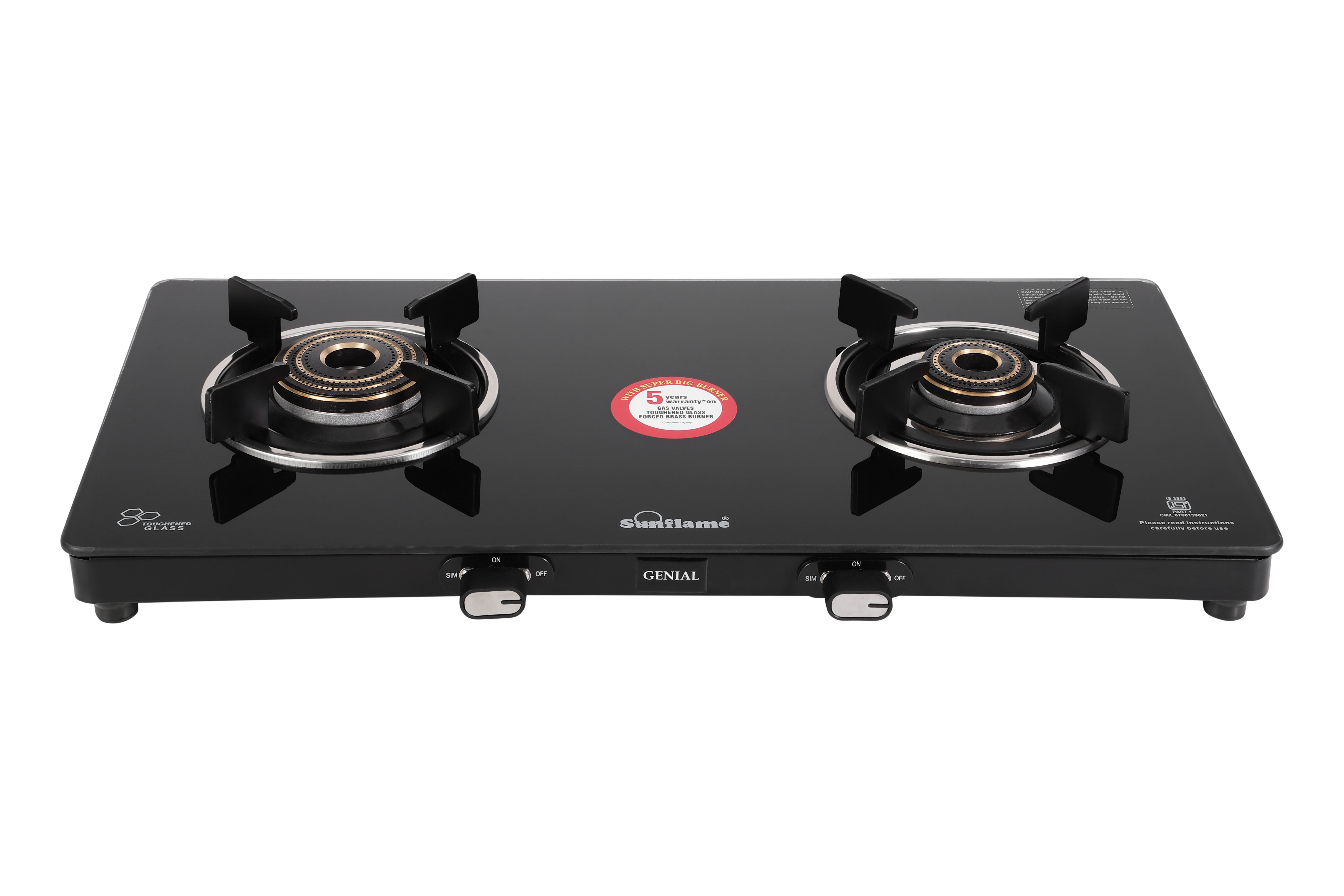Sunflame LPG Stove GT Genial 2B