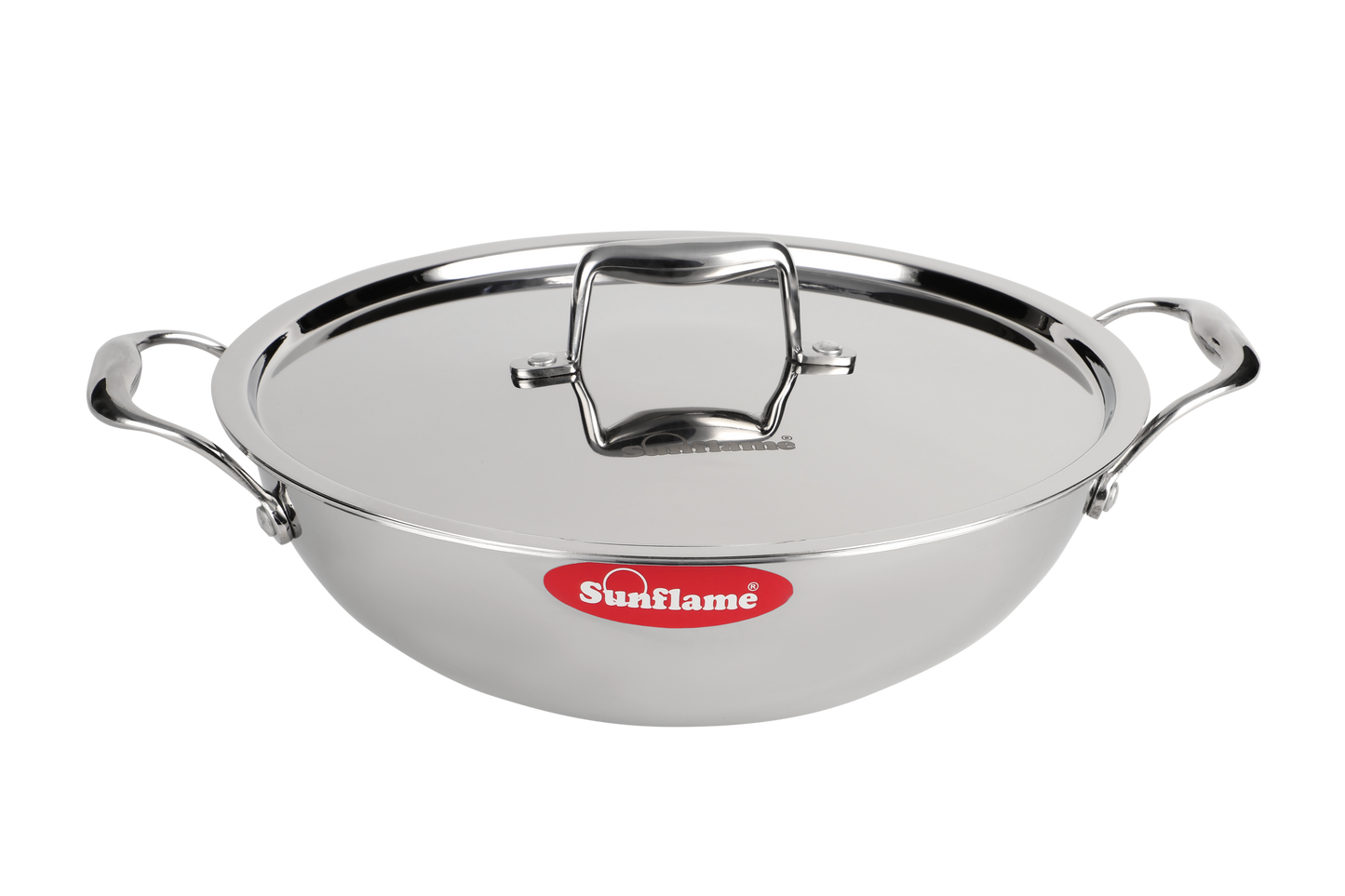 ORCHID TRIPLY-KADHAI SS LID-28 CM 4.4L