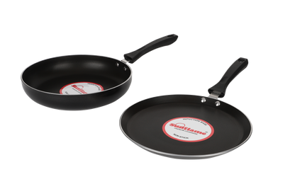 NON STICK COOKWARE IB PEARL (SET OF 3)