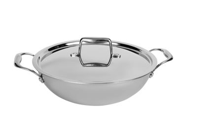 ORCHID TRIPLY-KADHAI SS LID-26 CM 4L