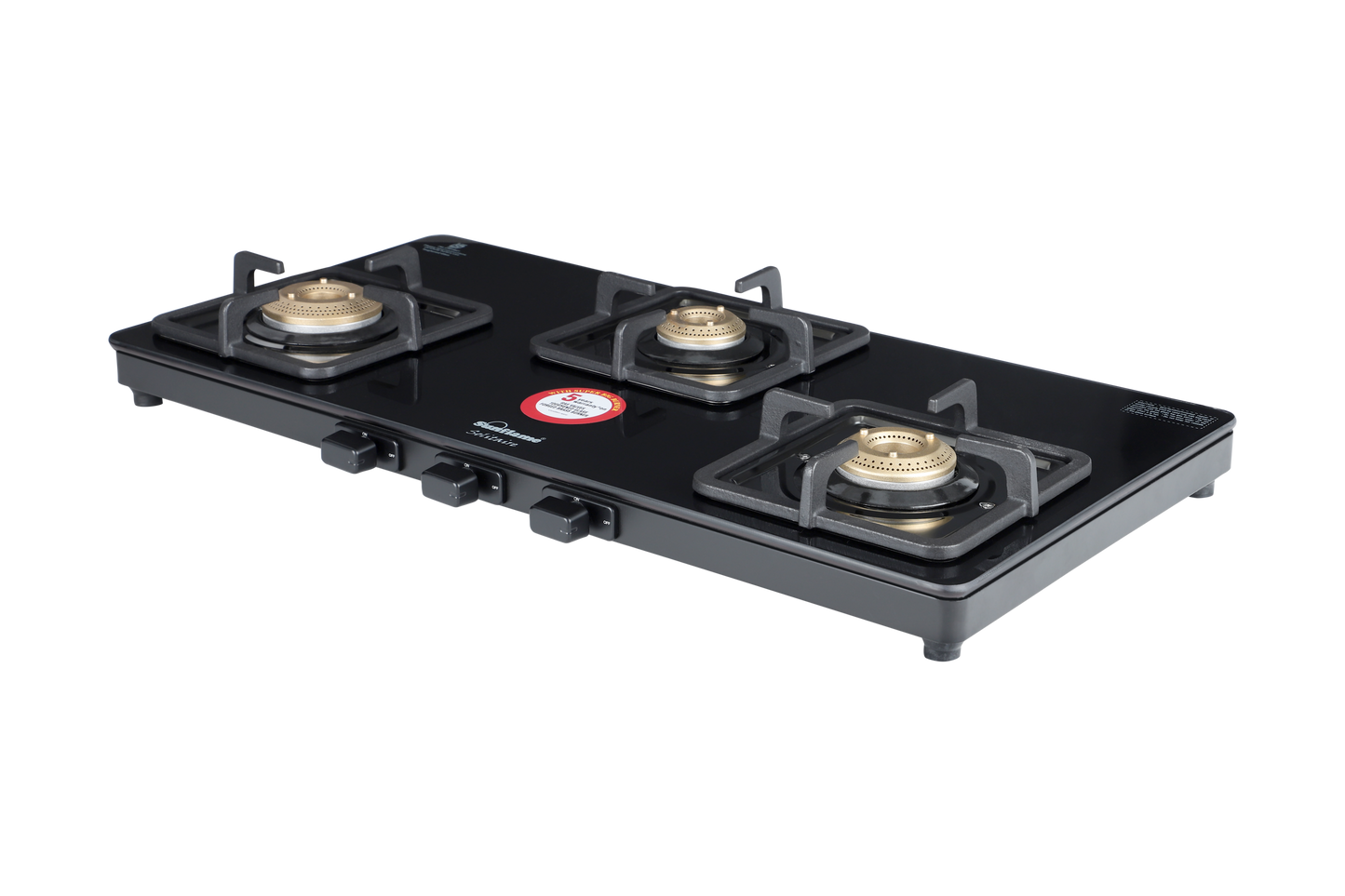 LPG STOVE GT 3B SOLITAIRE BK
