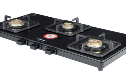 LPG STOVE GT 3B SOLITAIRE BK