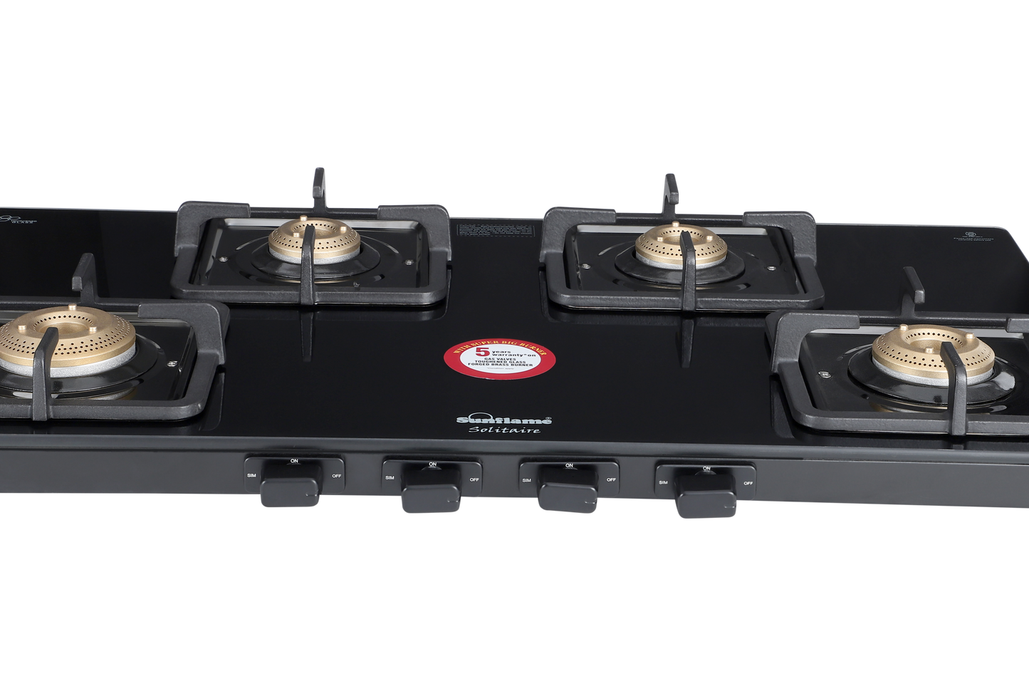LPG STOVE GT 4B SOLITAIRE BK