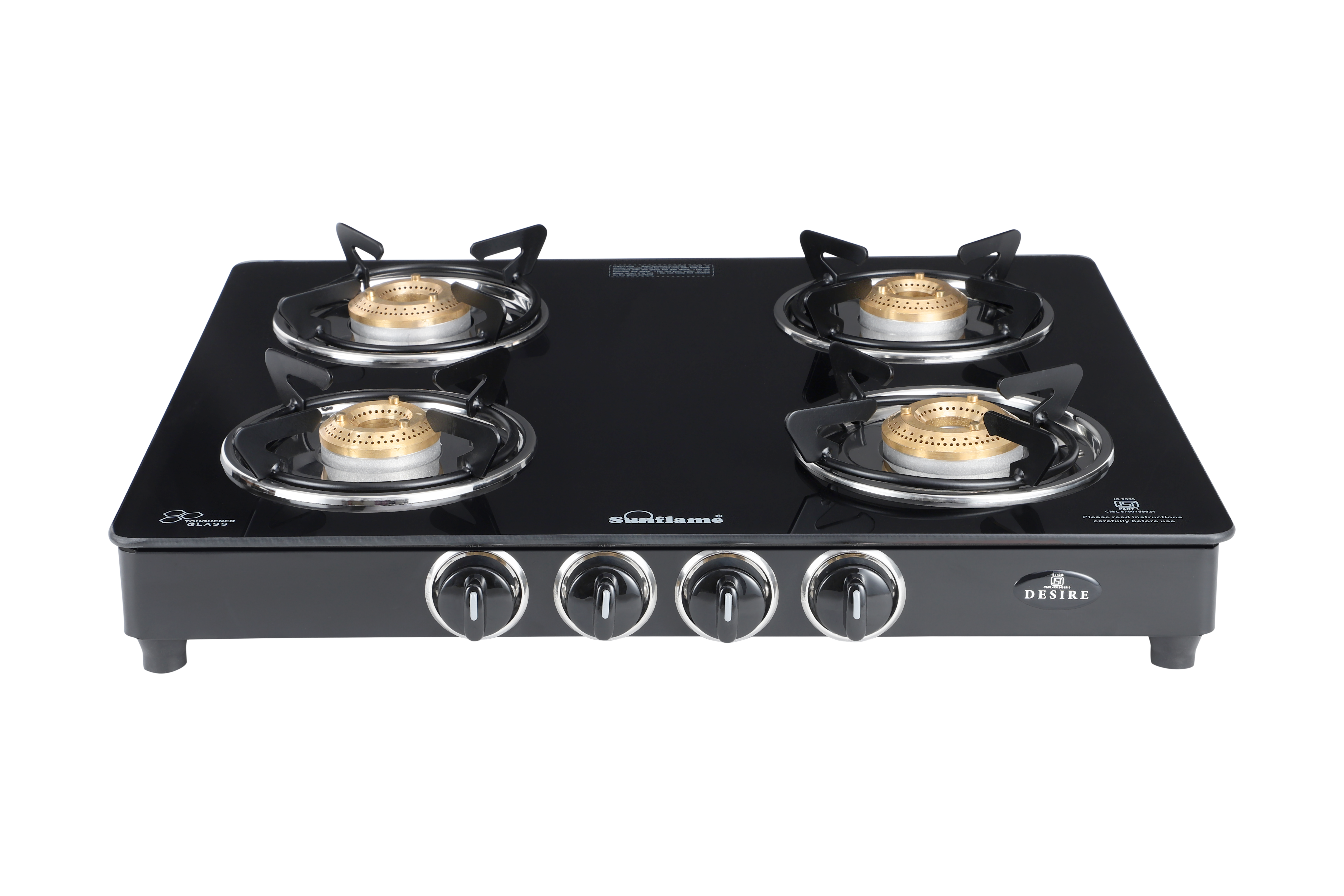 Sunflame LPG Stove GT 4B Centa BK AI