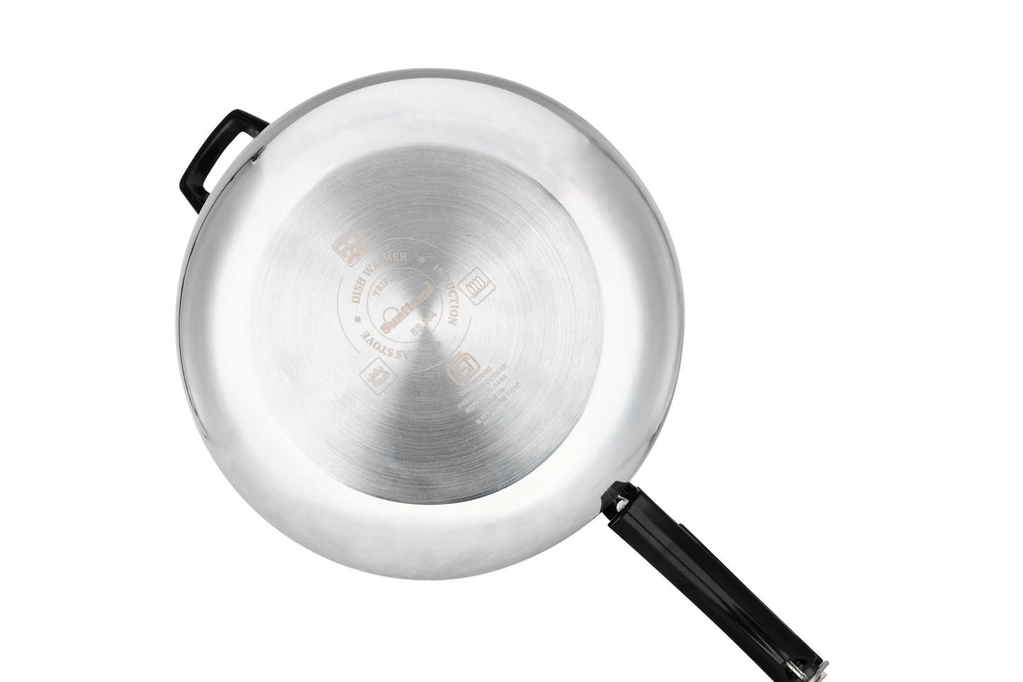 PRESSURE COOKER ORCHID 5L TRI-PLY BELLY