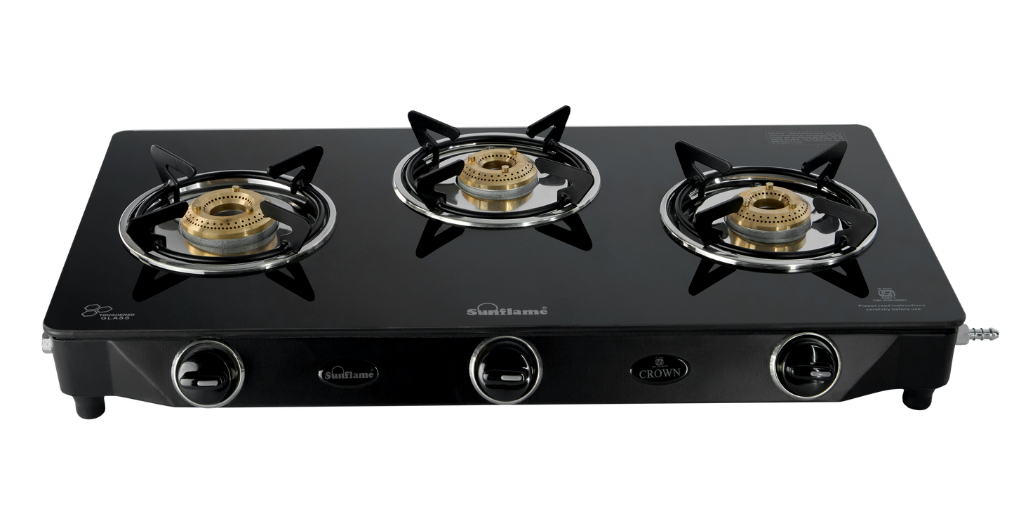 LPG STOVE GT 3B CROWN BK