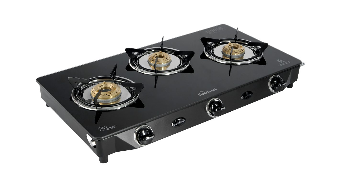 LPG STOVE GT 3B CROWN BK