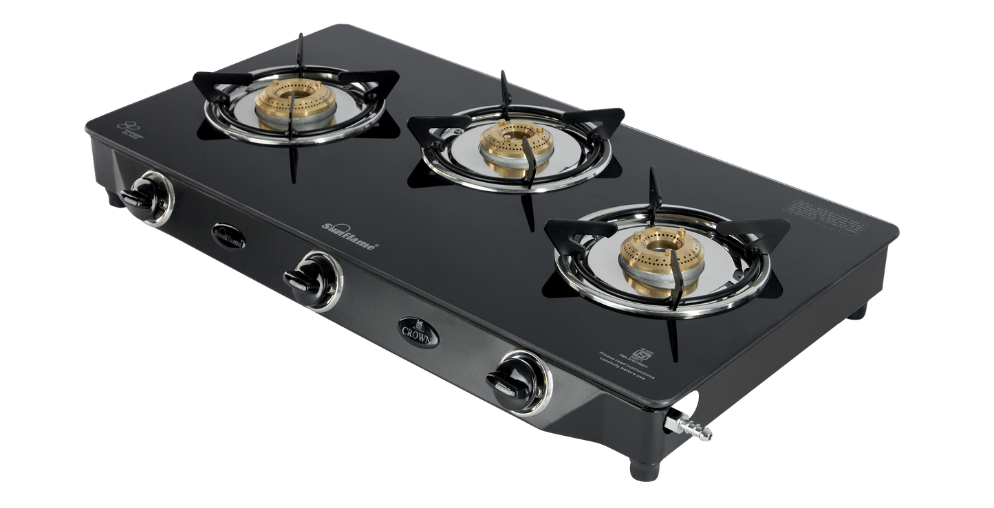LPG STOVE GT 3B CROWN BK
