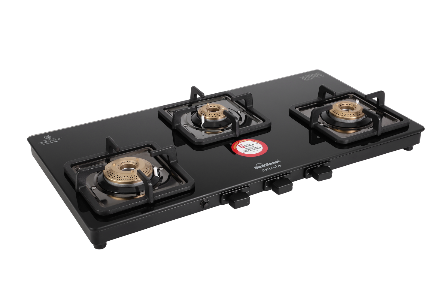 LPG STOVE GT 3B SOLITAIRE BK AI