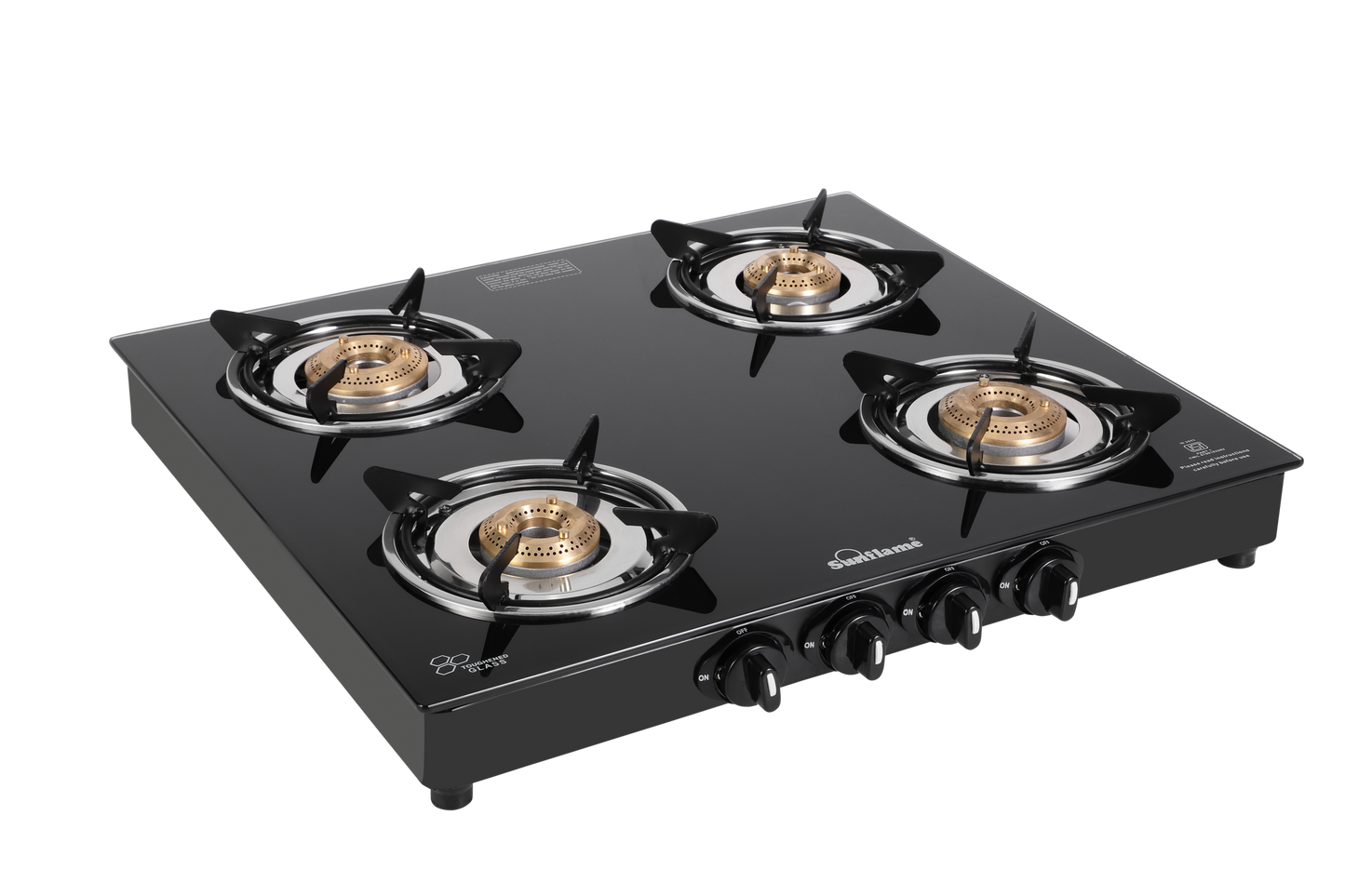 LPG STOVE GT 4B NAPLES BK