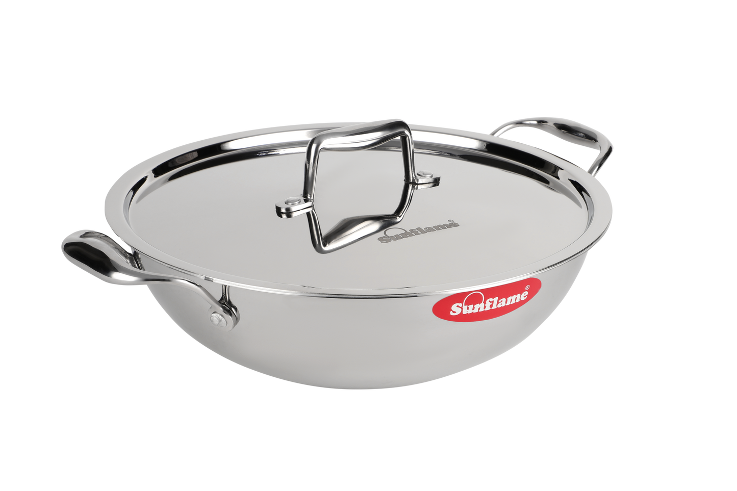 ORCHID TRIPLY-KADHAI SS LID-28 CM 4.4L