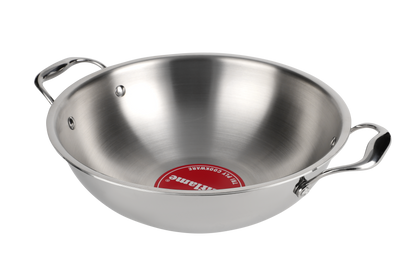 ORCHID TRIPLY-KADHAI SS LID-28 CM 4.4L
