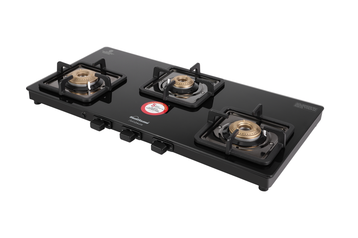 LPG STOVE GT 3B SOLITAIRE BK AI