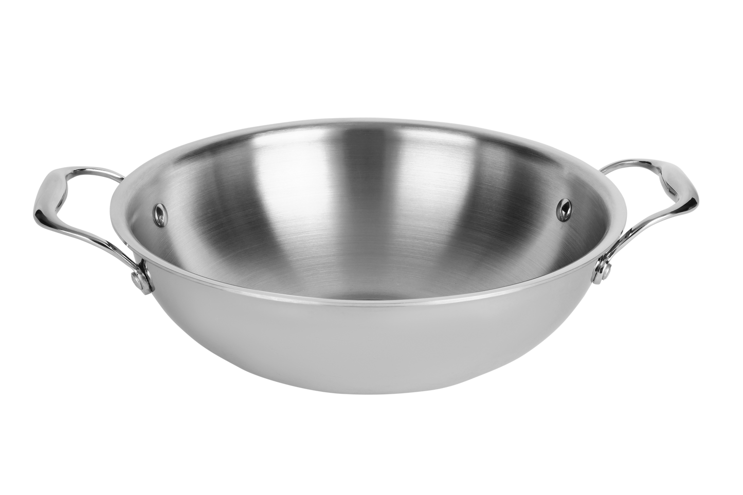 ORCHID TRIPLY-KADHAI SS LID-26 CM 4L