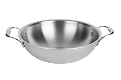 ORCHID TRIPLY-KADHAI SS LID-26 CM 4L