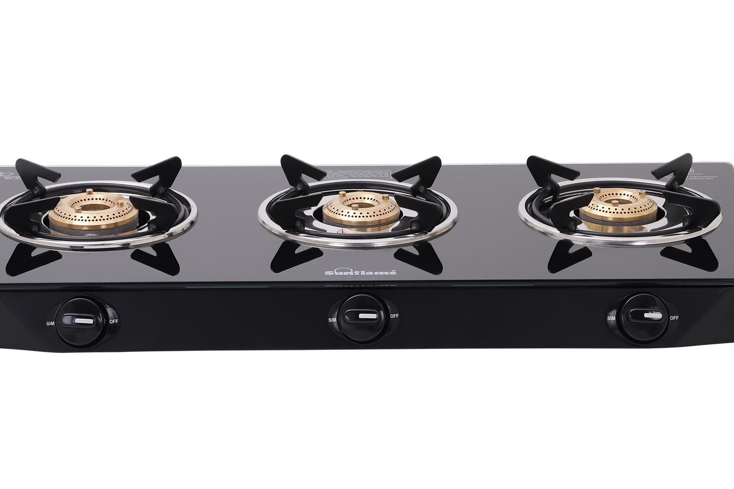 LPG STOVE GT 3B NAPLES BK