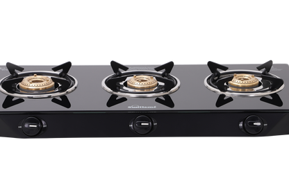 LPG STOVE GT 3B NAPLES BK