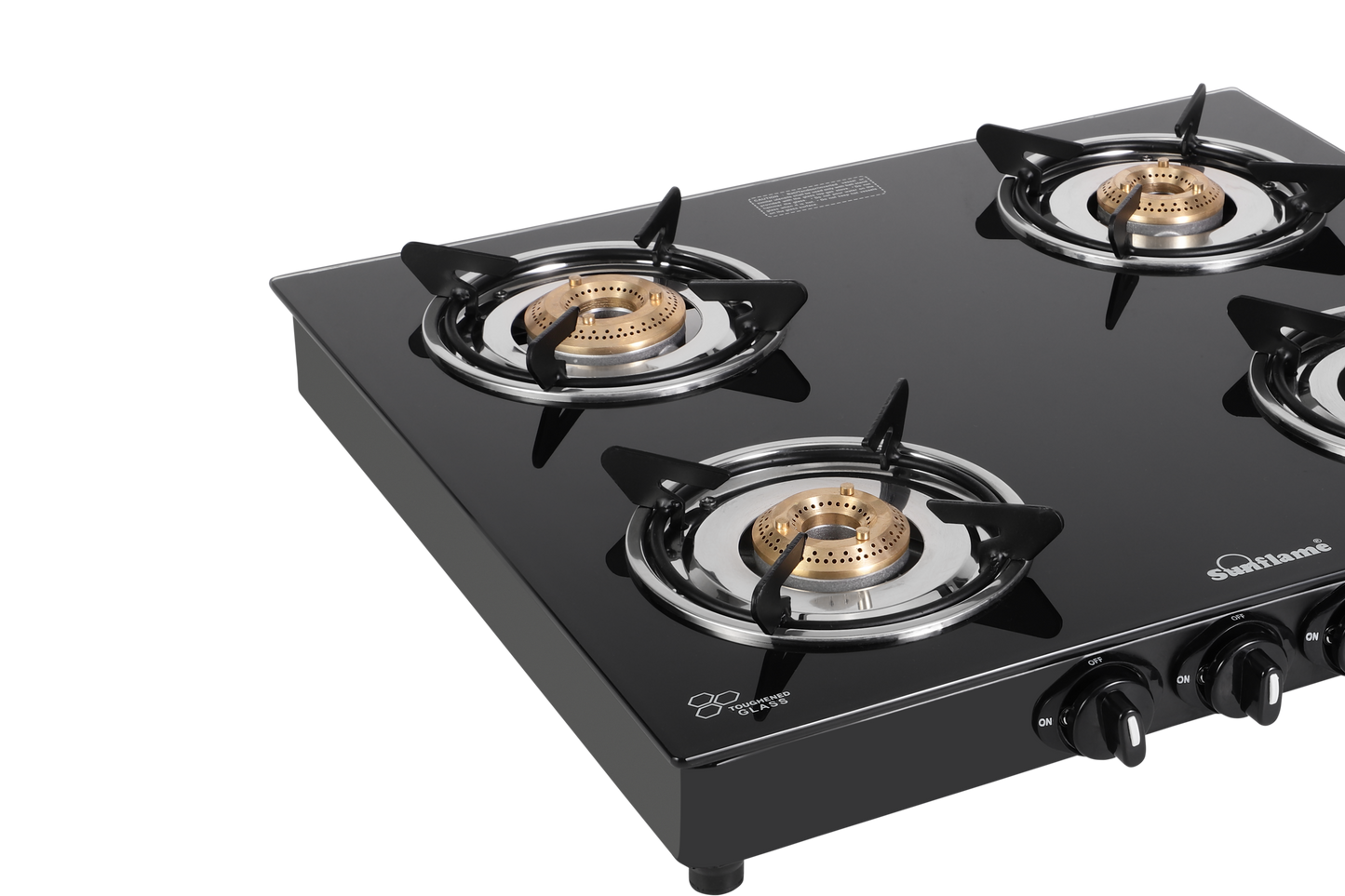 LPG STOVE GT 4B NAPLES BK