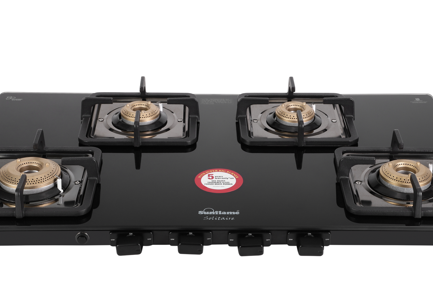 LPG STOVE GT 4B SOLITAIRE BK AI