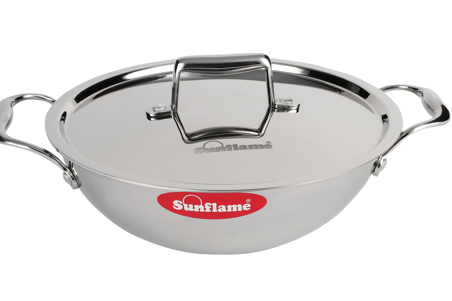 ORCHID TRIPLY-KADHAI SS LID-24 CM 2.7L