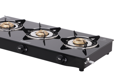 LPG STOVE GT 3B NAPLES BK