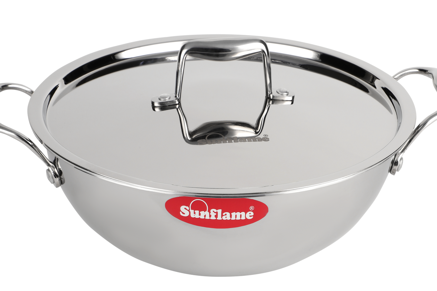 ORCHID TRIPLY-KADHAI SS LID-28 CM 4.4L