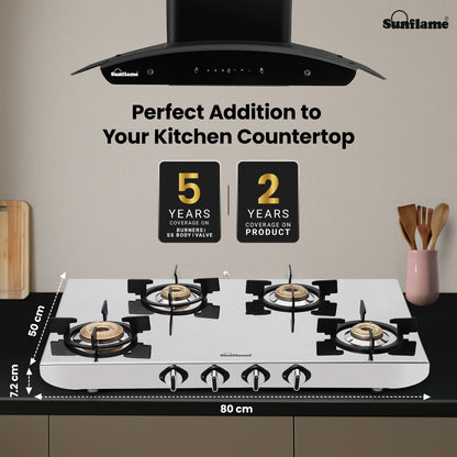 G/S 4 BNR GAS STOVE SSH 2MM