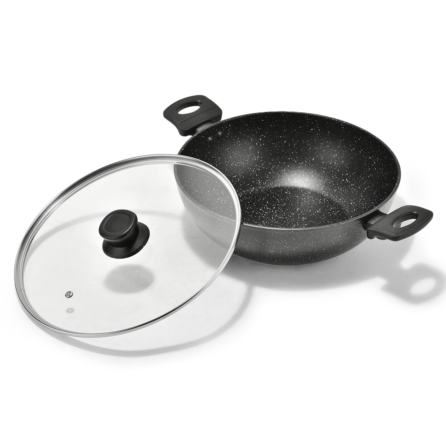 GRANUM KADHAI WITH GLASS LID 240 MM