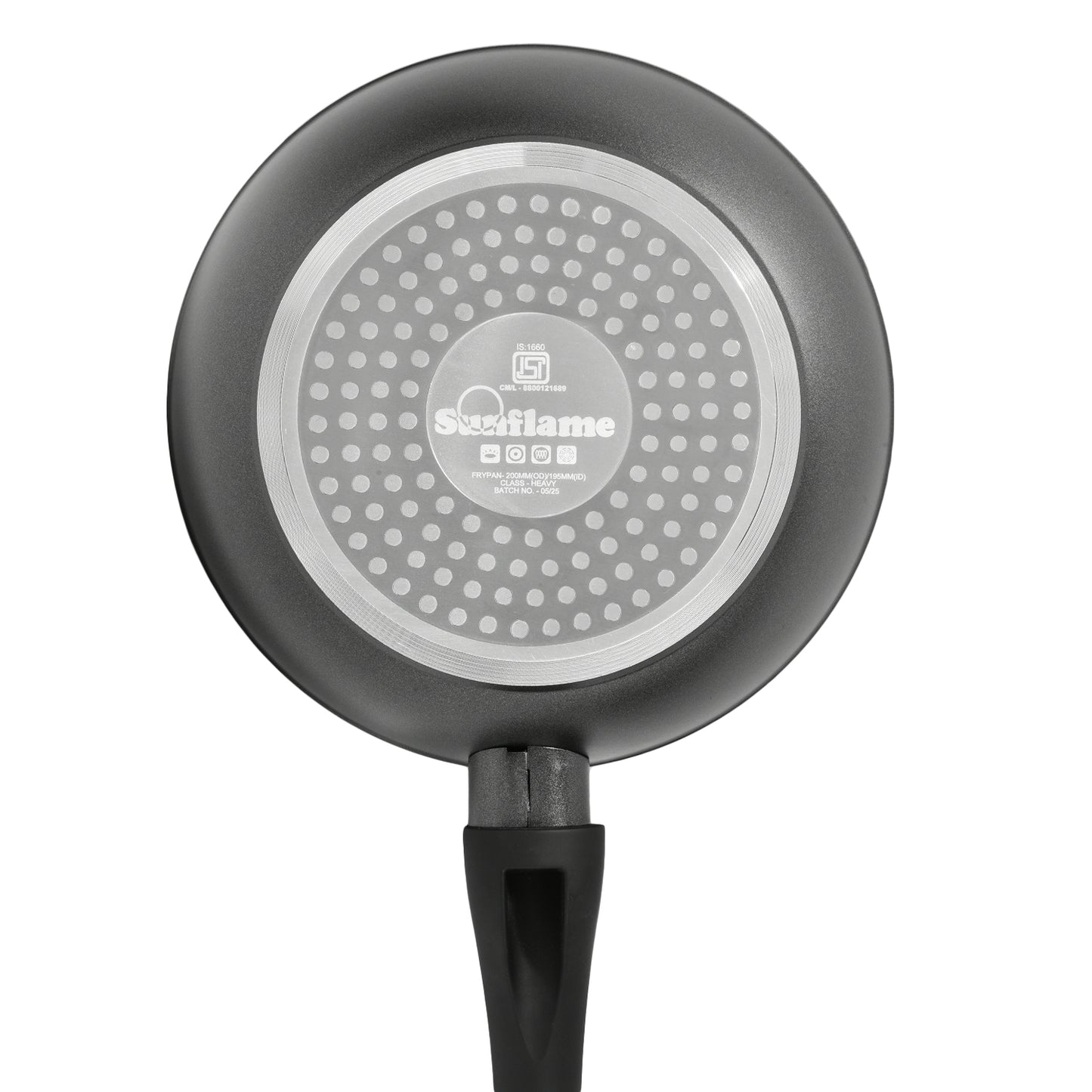 CREMARE FRYPAN WITH GLASS LID 200 MM