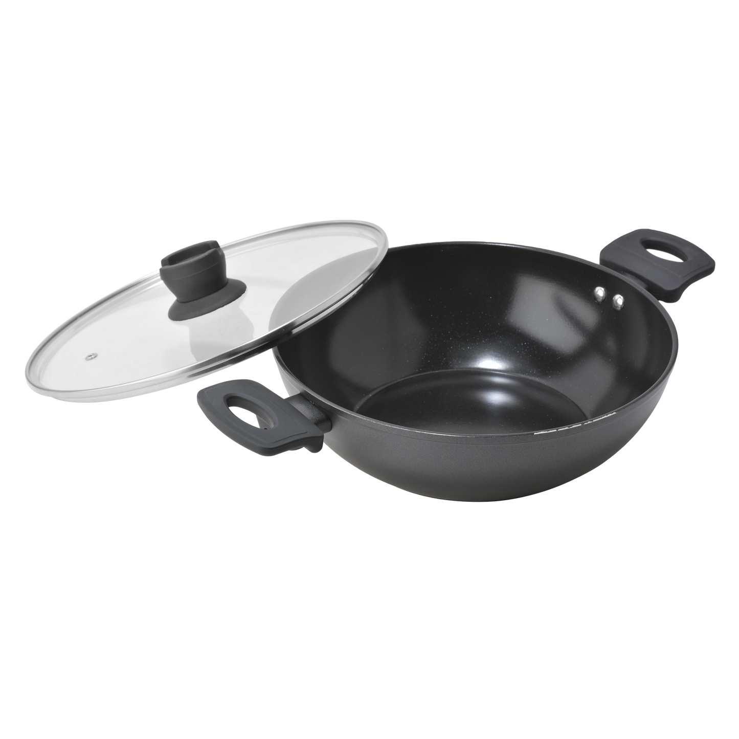 CREMARE KADHAI WITH GLASS LID 240 MM