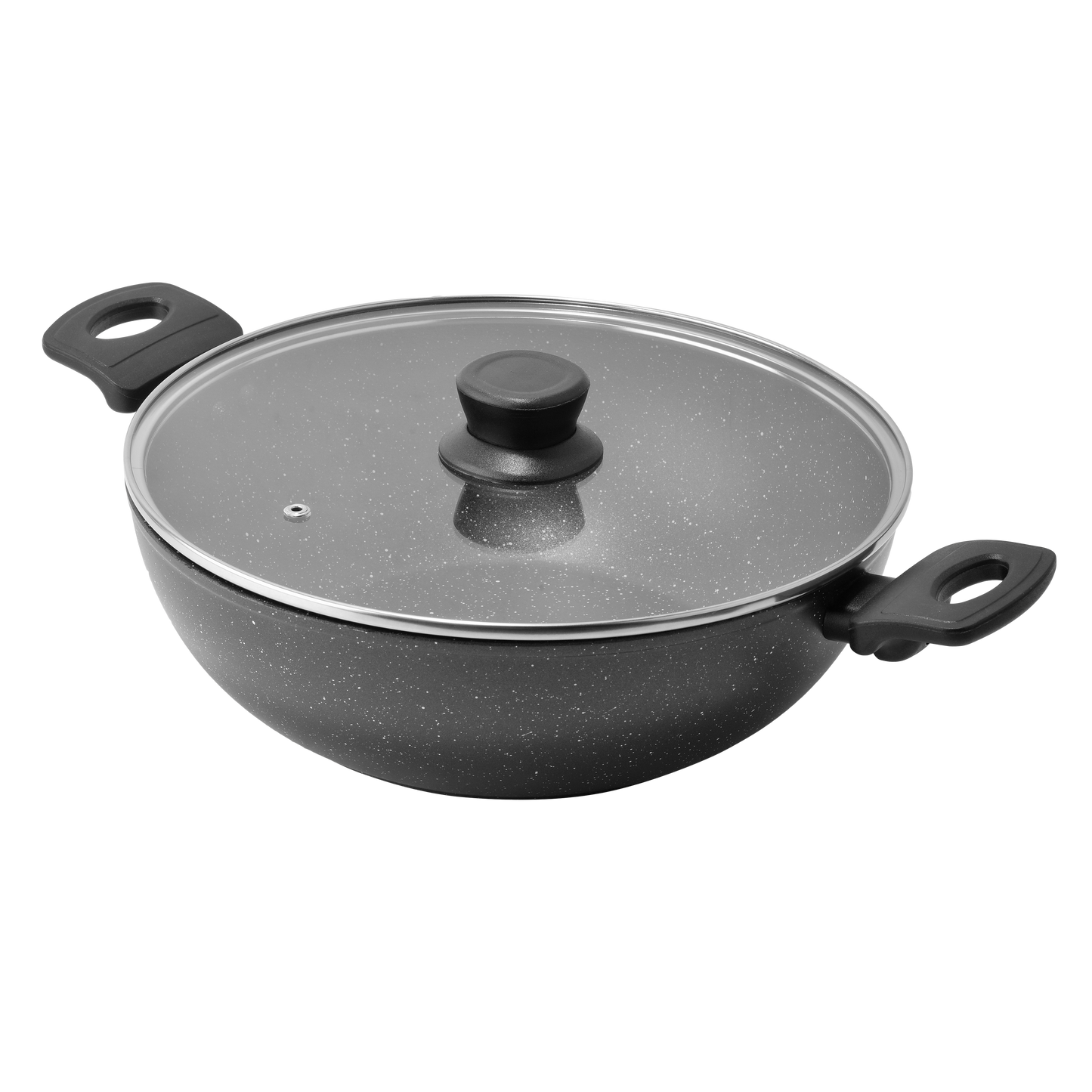 GRANUM KADHAI WITH GLASS LID 280 MM