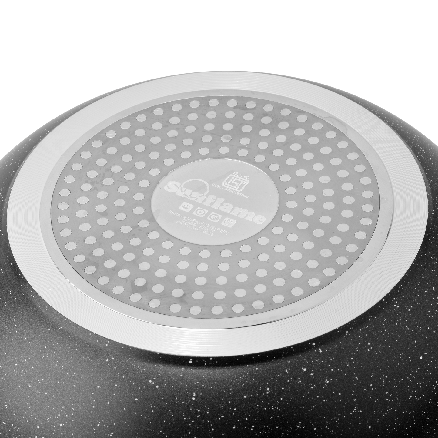 GRANUM KADHAI WITH GLASS LID 280 MM