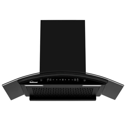 Sunflame Roma 75 cm Filterless Auto-Clean Chimney | 1200 m³/h High Suction Capacity