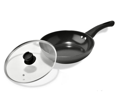 CREMARE FRYPAN WITH GLASS LID 200 MM