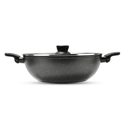 GRANUM KADHAI WITH GLASS LID 260 MM