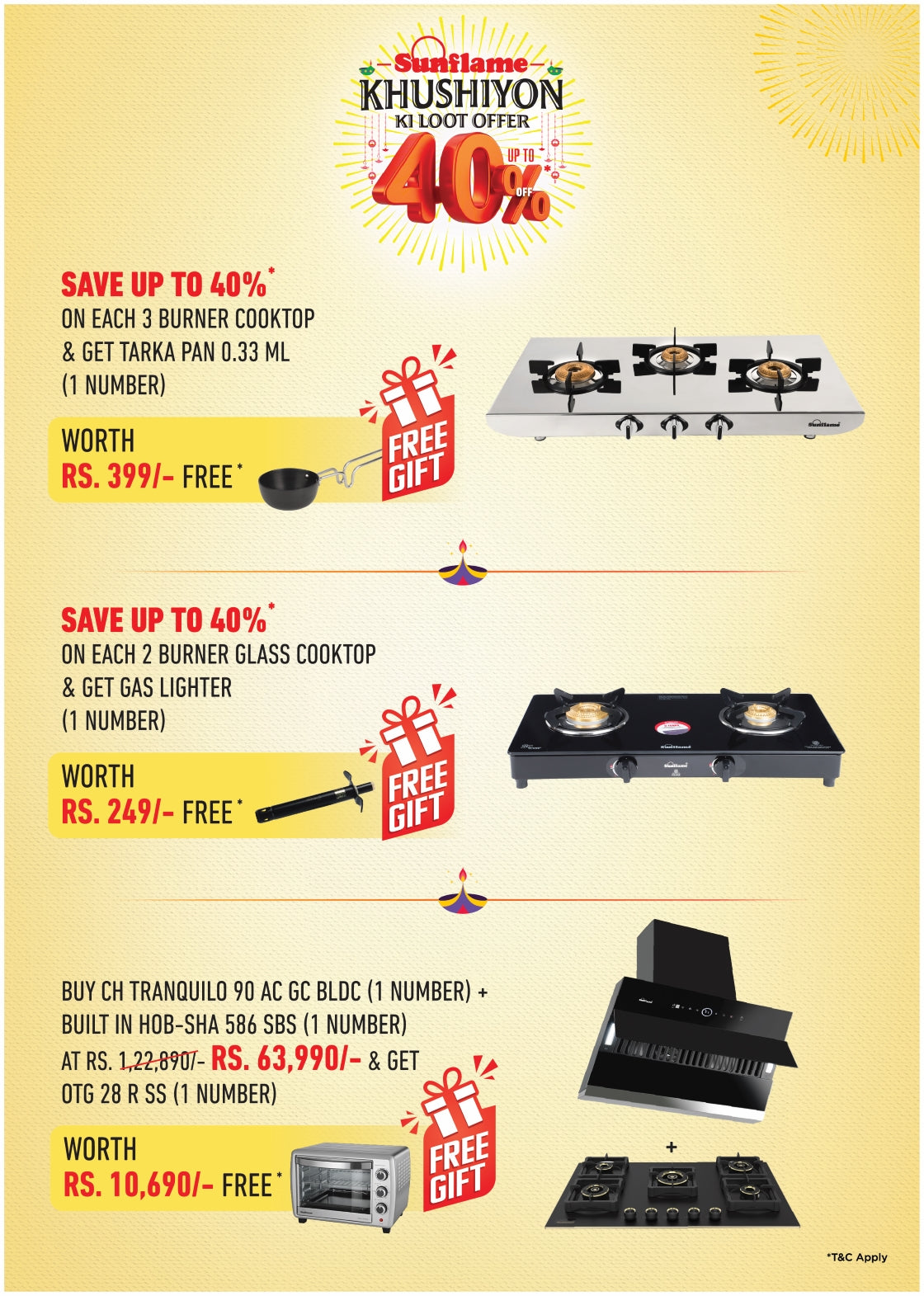 Sunflame Rice Cooker General Terms & Conditions of Warranty – Sunflame Enterprises