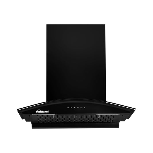 Lamia 60 FL HAC Filterless Auto-Clean Chimney | 60 cm | 1200 m³/h High Suction | Push Button Control