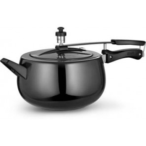 Hard Anodised Pressure Cooker Solitaire Induction Base - 6.5 L 